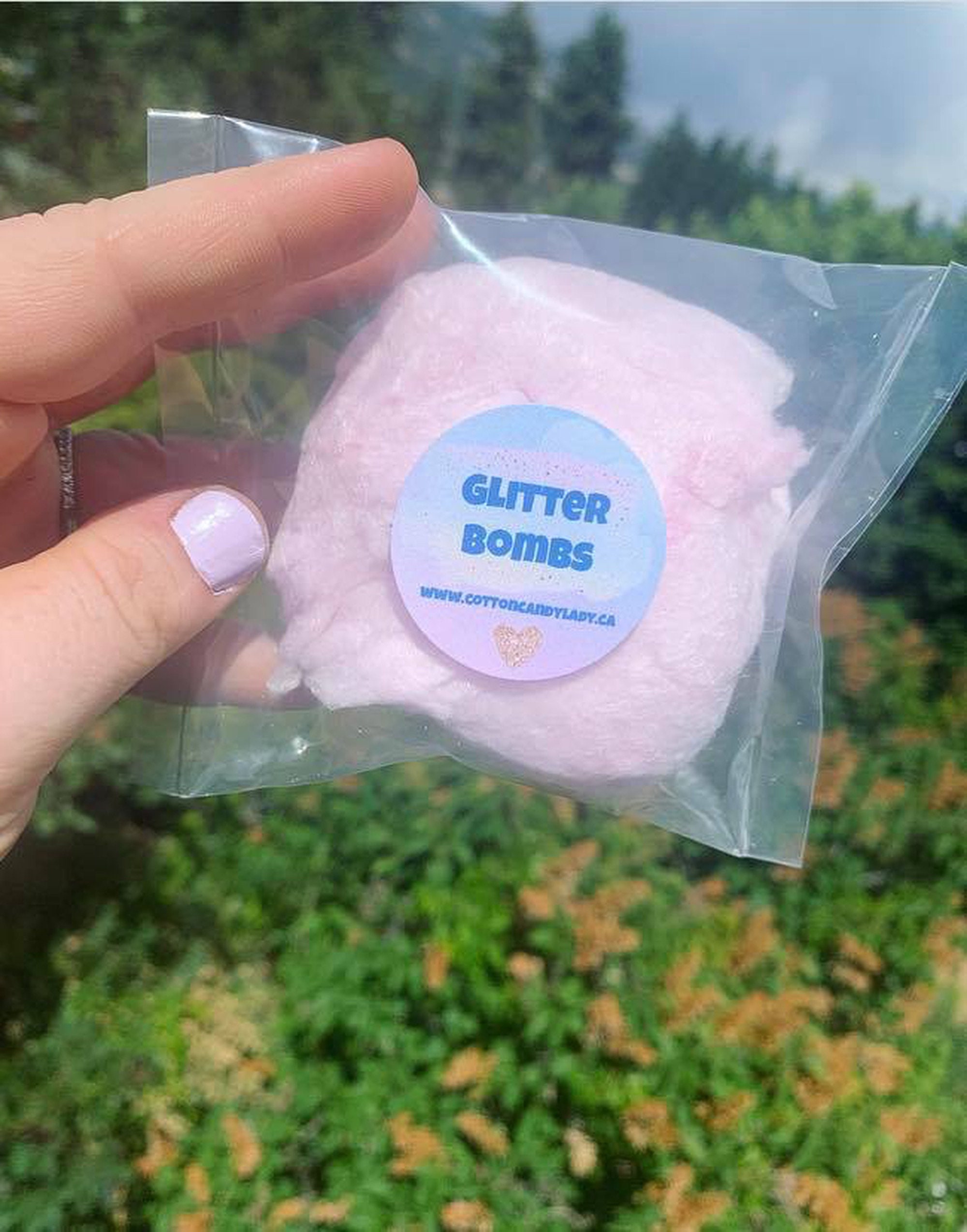 12 Cotton Candy Glitter Bombs Etsy Australia