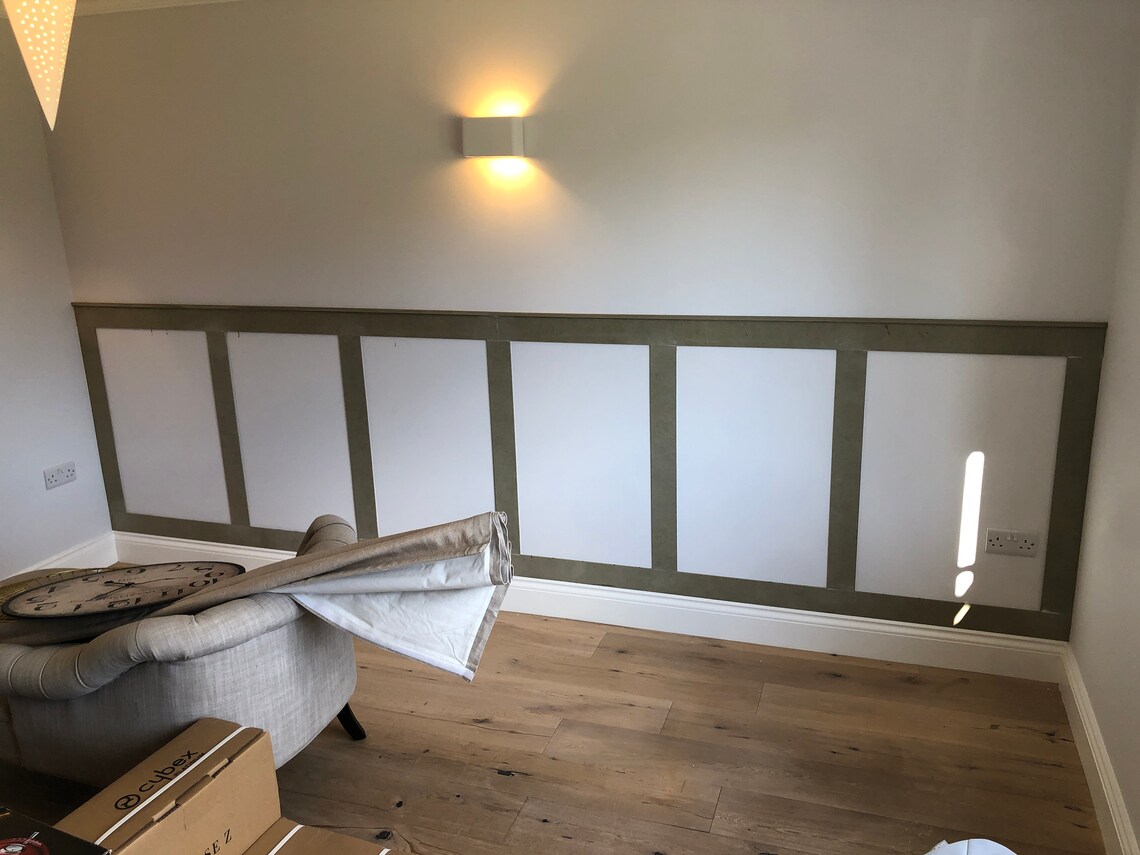 Buy DIY Wall Panelling Strips Shaker Wall MDF Panelling Strips Online