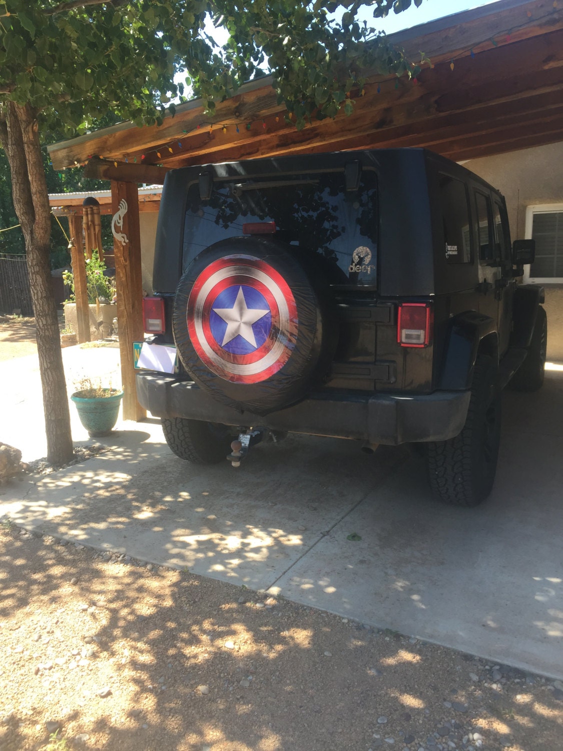 Captain America Tire Cover - Etsy