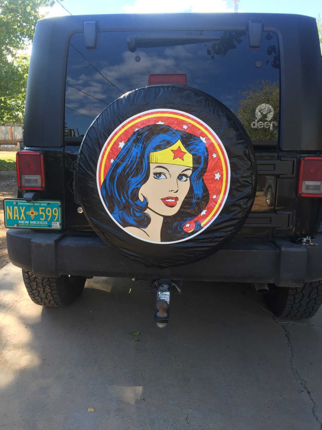 Wonder Woman Tire Cover - Etsy