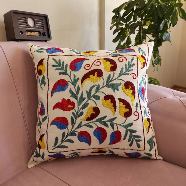 Suzani Pillow Cover Etsy