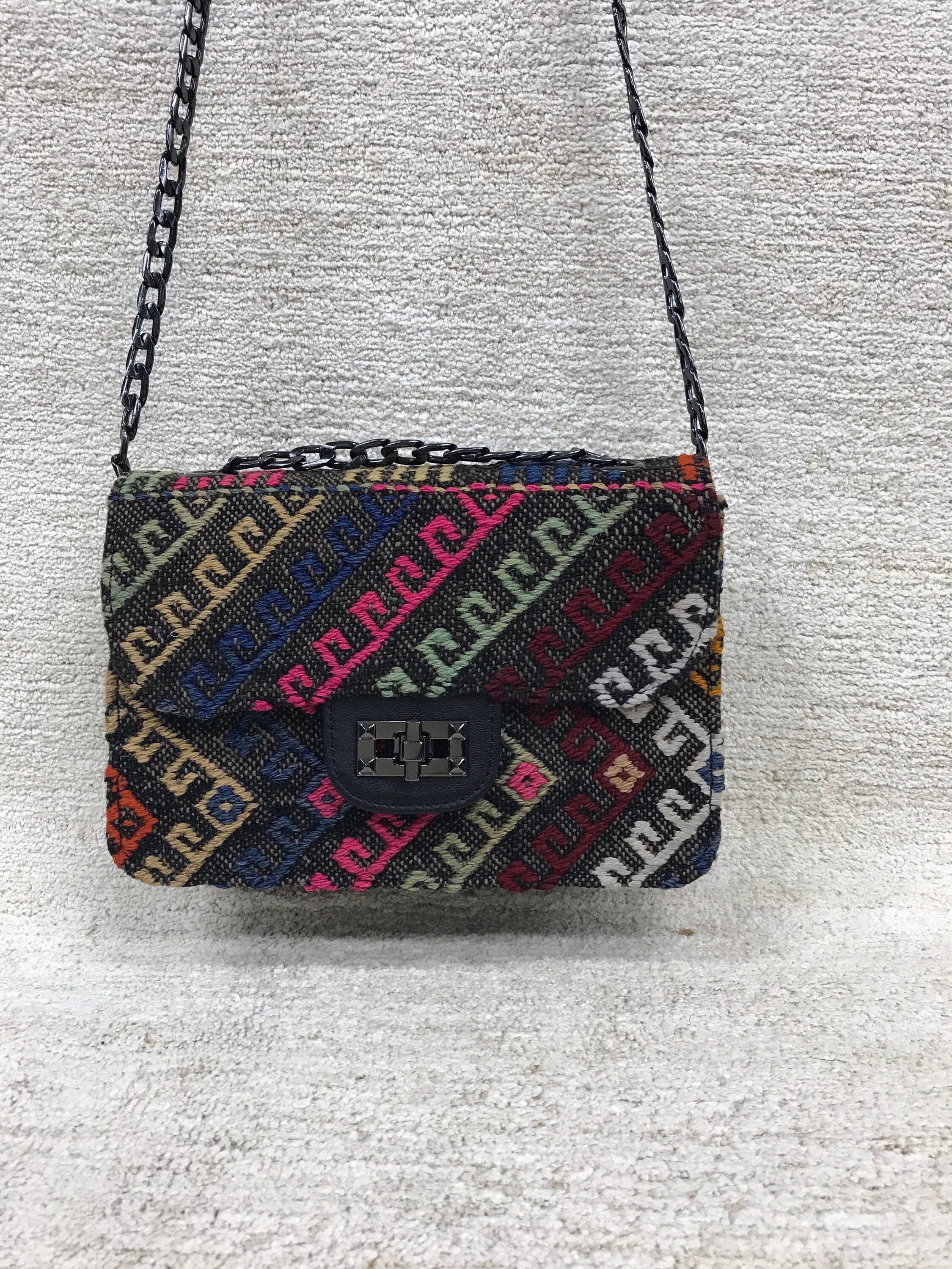 Silk handbag Rough studios Multicolour in Silk - 40786317