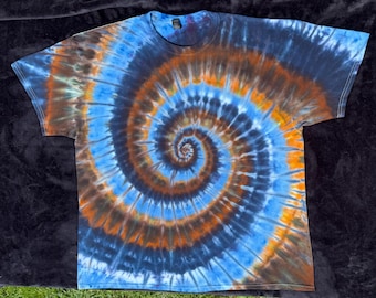 Water and earth tie dye tshirt