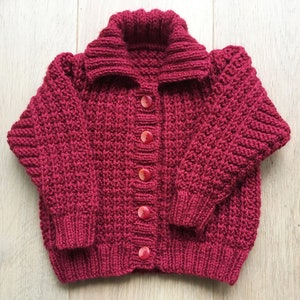 Baby Girl Cardigan, Baby Girl Jacket, Baby Girl Aran