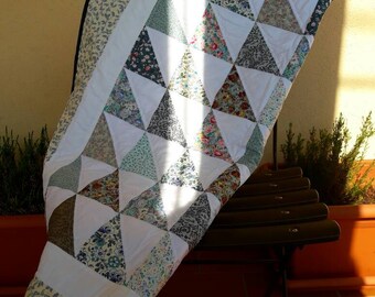 Cotton baby quilt | Etsy