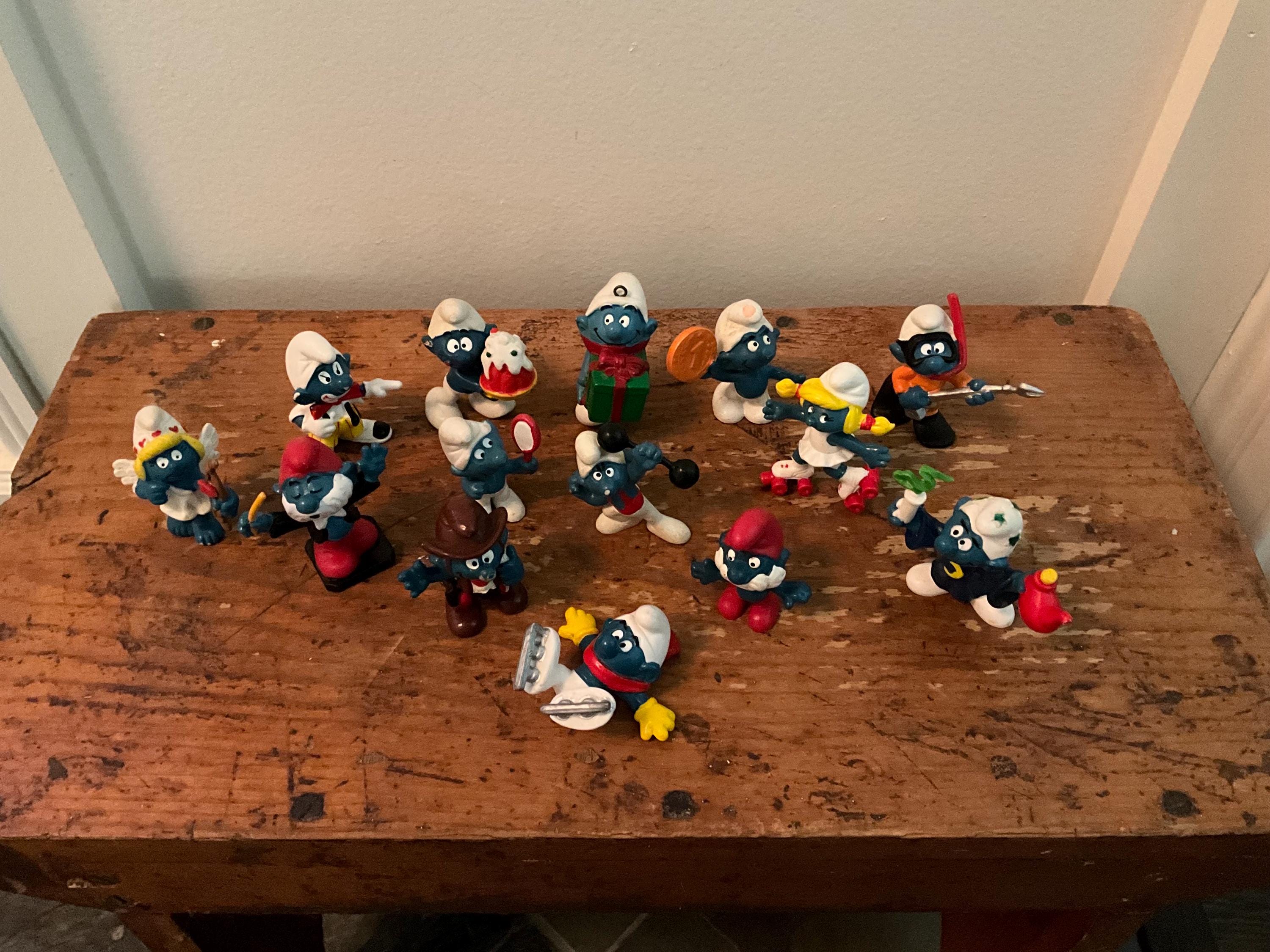 1980s smurf figurine - Etsy 日本
