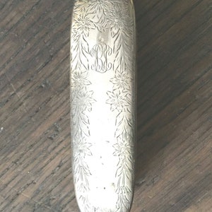 Antique Alvin Sterling Silver Vanity Brush-1800s
