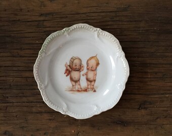 Vintage 1920’s Rose O’Neill Wilson Kewpie Plate-Rare-Collectible