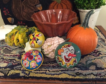 Mid century Vintage Noise Makers- US Metal Toy Co - Kirchhoff Newark NJ