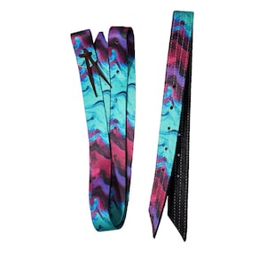New Nylon Replacement Cinch Strap and off Billet in Tie Dye Color