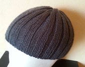 Mütze im DJ-Stil (Ben, DJ-Mütze , Beanie) in anthrazit