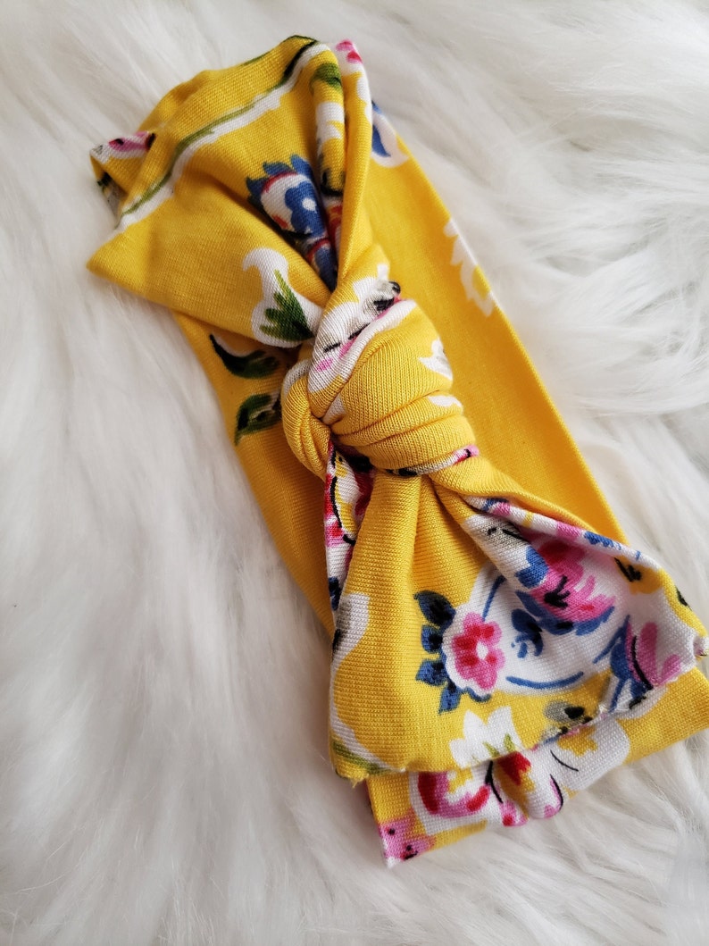 Baby headband with bow