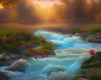 Een prachtige rivierfoto en NFT 1/1