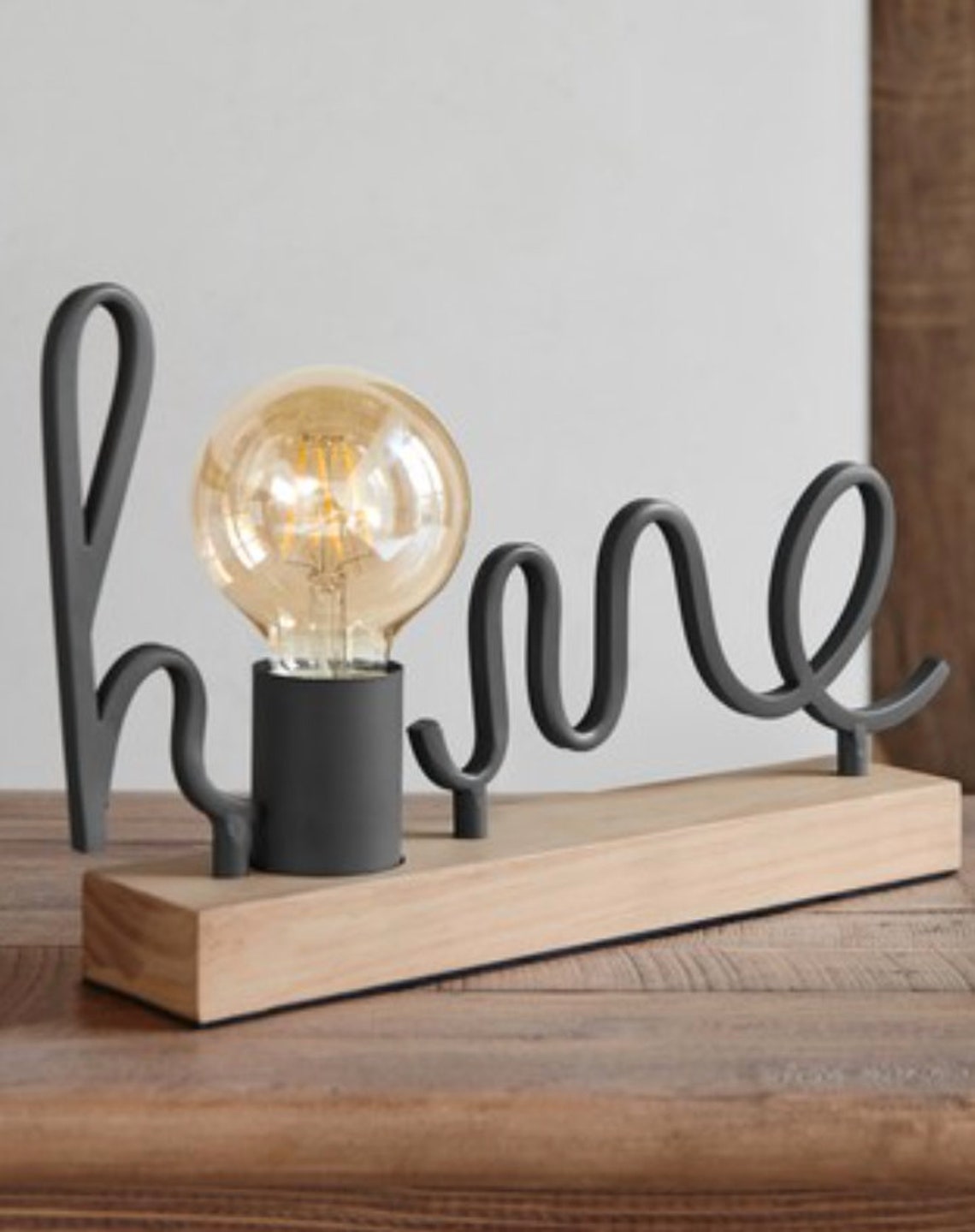 Retro Metal Sign Home Slogan Light up Home Decor New Home Etsy