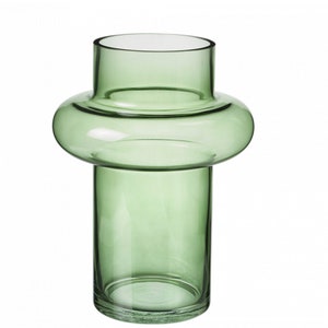 Jarrón de flor seca de jarrón de jarrón de flor verde Jarrón nuevo hogar decoración jarrón escandinavo nórdico estilo boho vase Boho Home Decor jarrón verde imagen 1