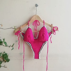 Bikini crochet summer 2021/ sea fashion/ swimsuit two pieces crochet