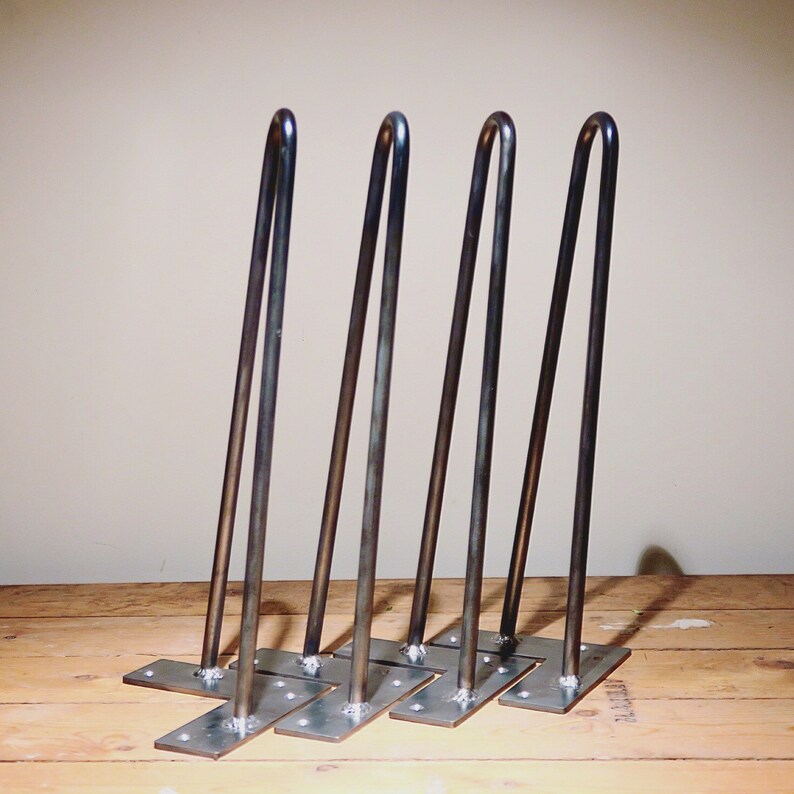 Hair Pin Legs Screw on Legs for Benches Tables and Chairs Etsy UK