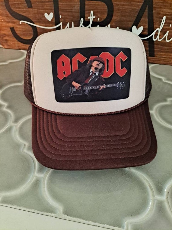 Rock band trucker hats Clearance