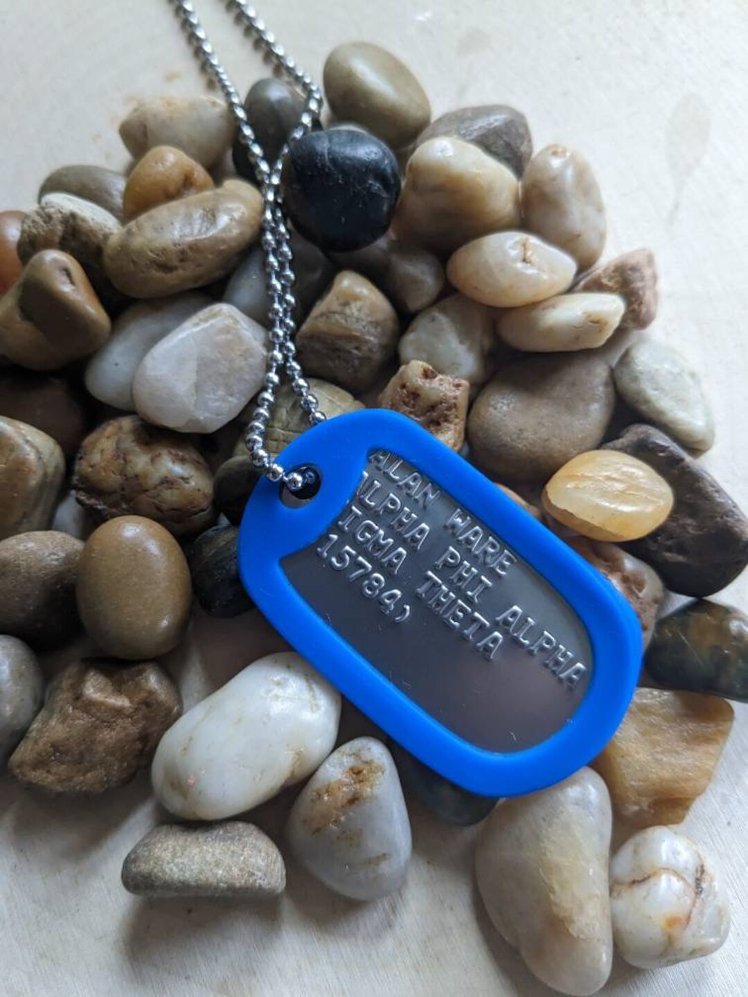 Military Dog Tags With Silencer Hunting ID Tag Golf Bag Pet ID Etsy