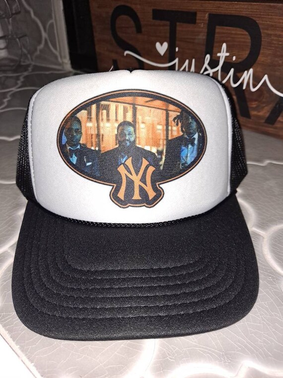 New York Yankees Hat Jay Z Retro Trucker Hat Etsy