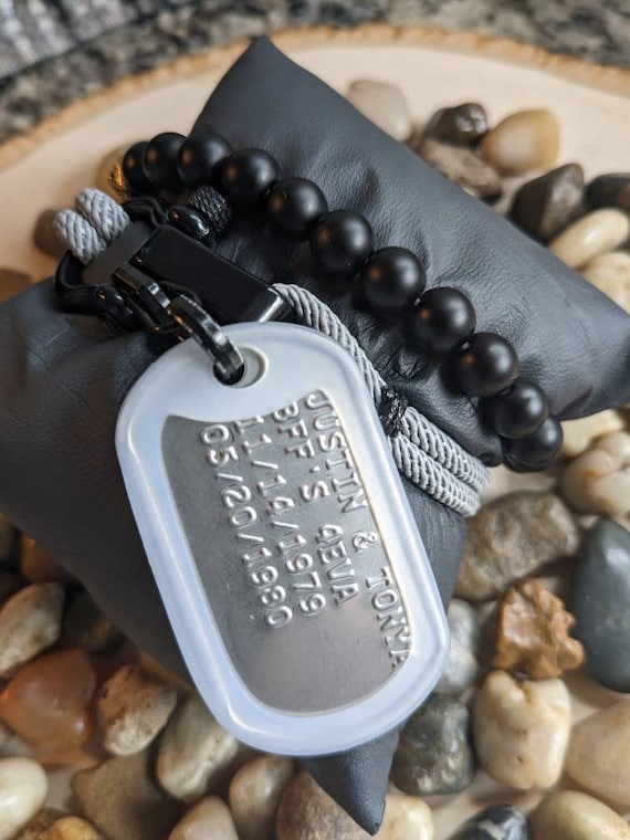 Dog 2025 tag bracelet