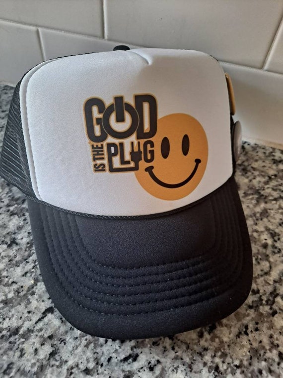 Trucker Hat Christian Happy Face
