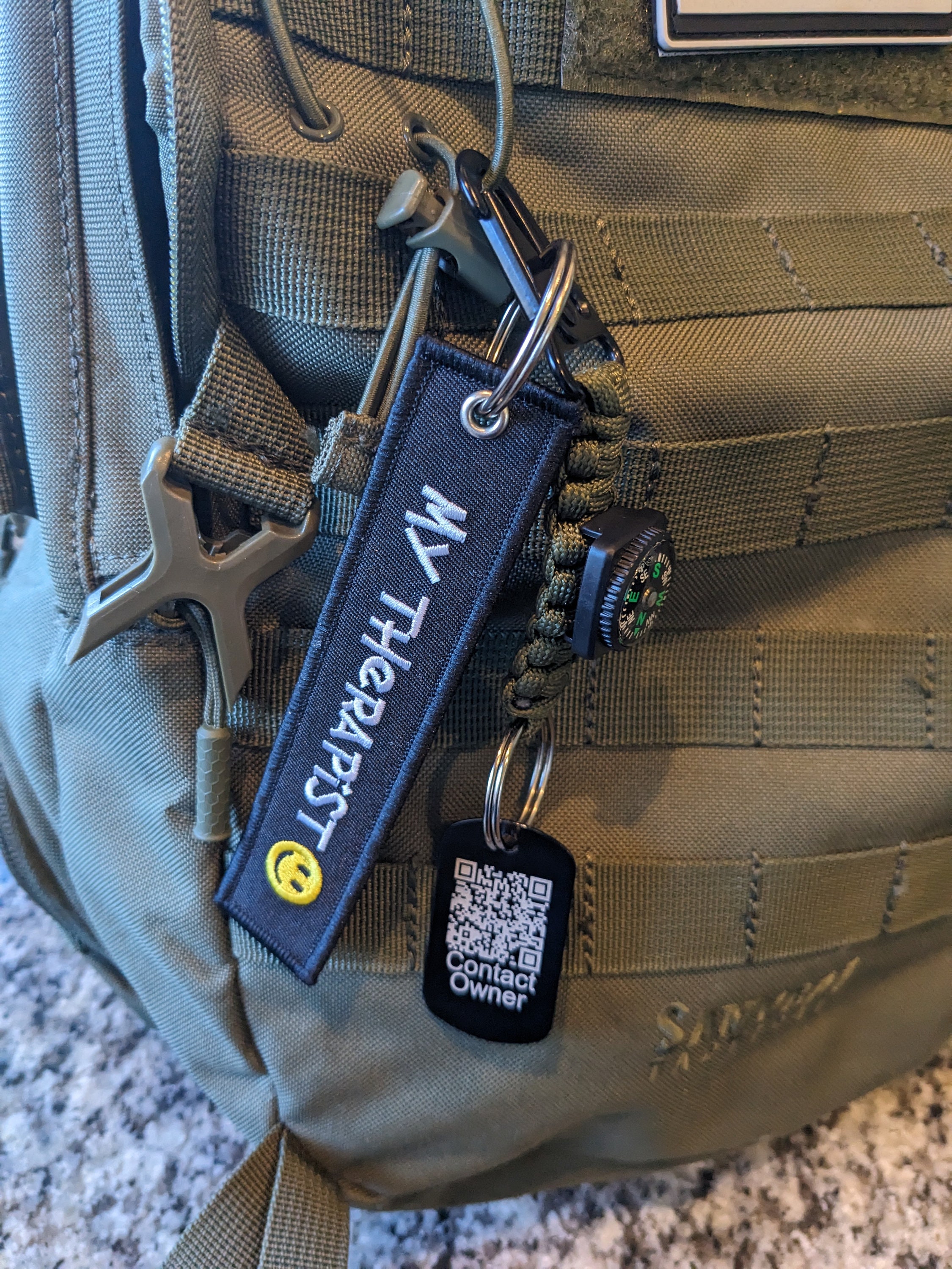 Luggage Tags QR Purse Backpack laptop bag