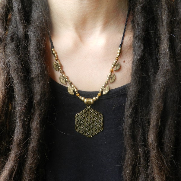 Sacred Geometry Necklaces ••• Bohochic Necklaces ••• Handmade