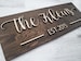 Last Name Sign | Custom Sign | Established Sign | Personalized Rustic Gift | Wedding Gift | 3 D Sign | Family Name Sign | 3 D wood Sign 