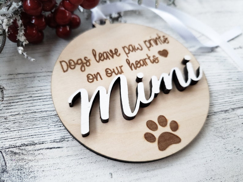 Pet Loss Ornament Ornament for Lost Pet Deceased Pet in Etsy