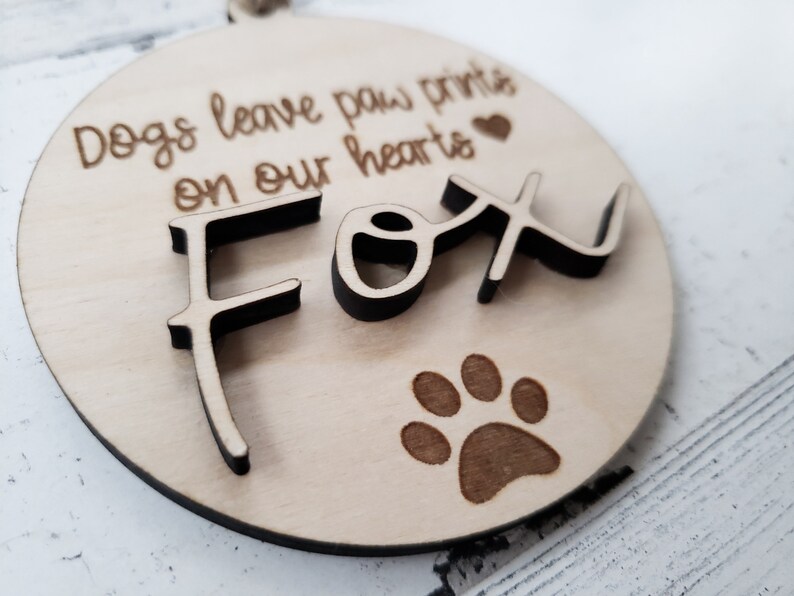 Pet Loss Ornament Ornament for Lost Pet Deceased Pet in Etsy
