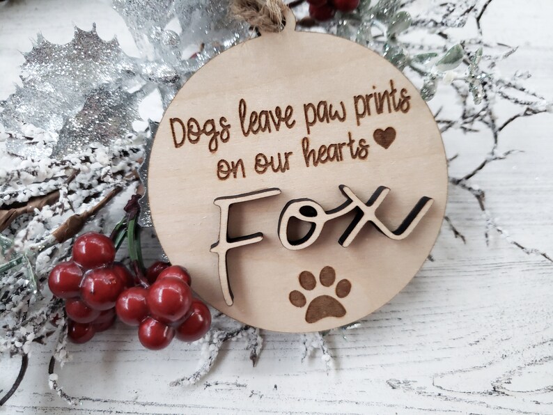 Pet Loss Ornament Ornament for Lost Pet Deceased Pet in Etsy
