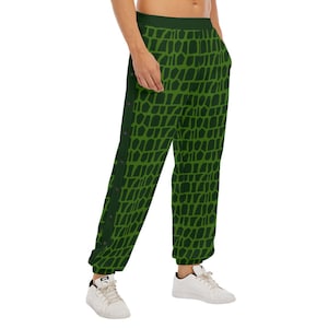Gator Print Tear-Away Cosplay Pants