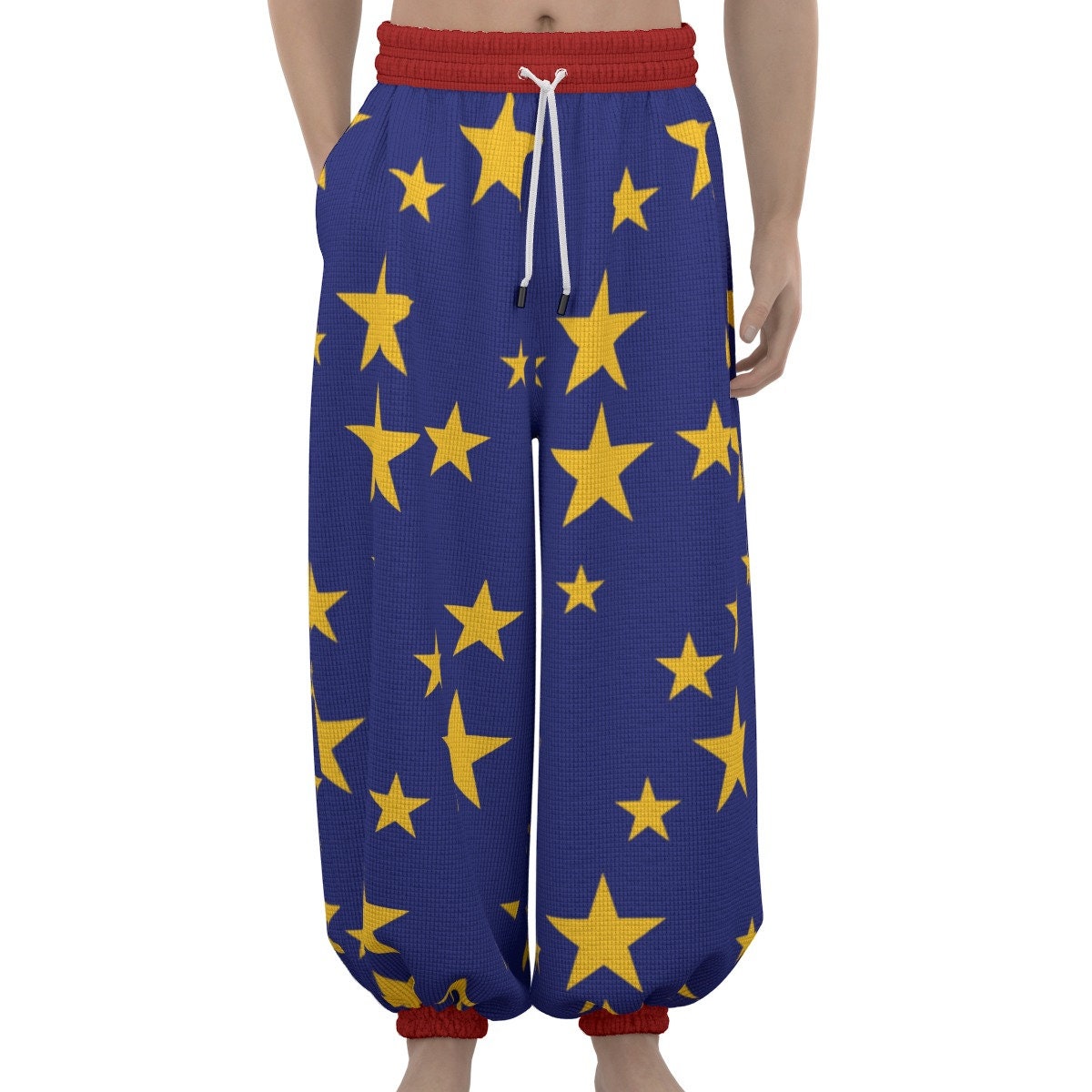 ★FANCY CLUB★ STRING DOT ROLL-UP PANTS 2Color Celestial Circus 2.0 Lounge Pants - Etsy