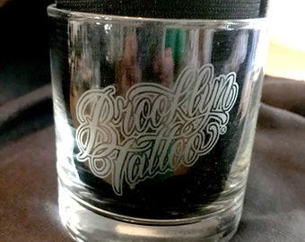 Brooklyn Tattoo® Rocks Glass