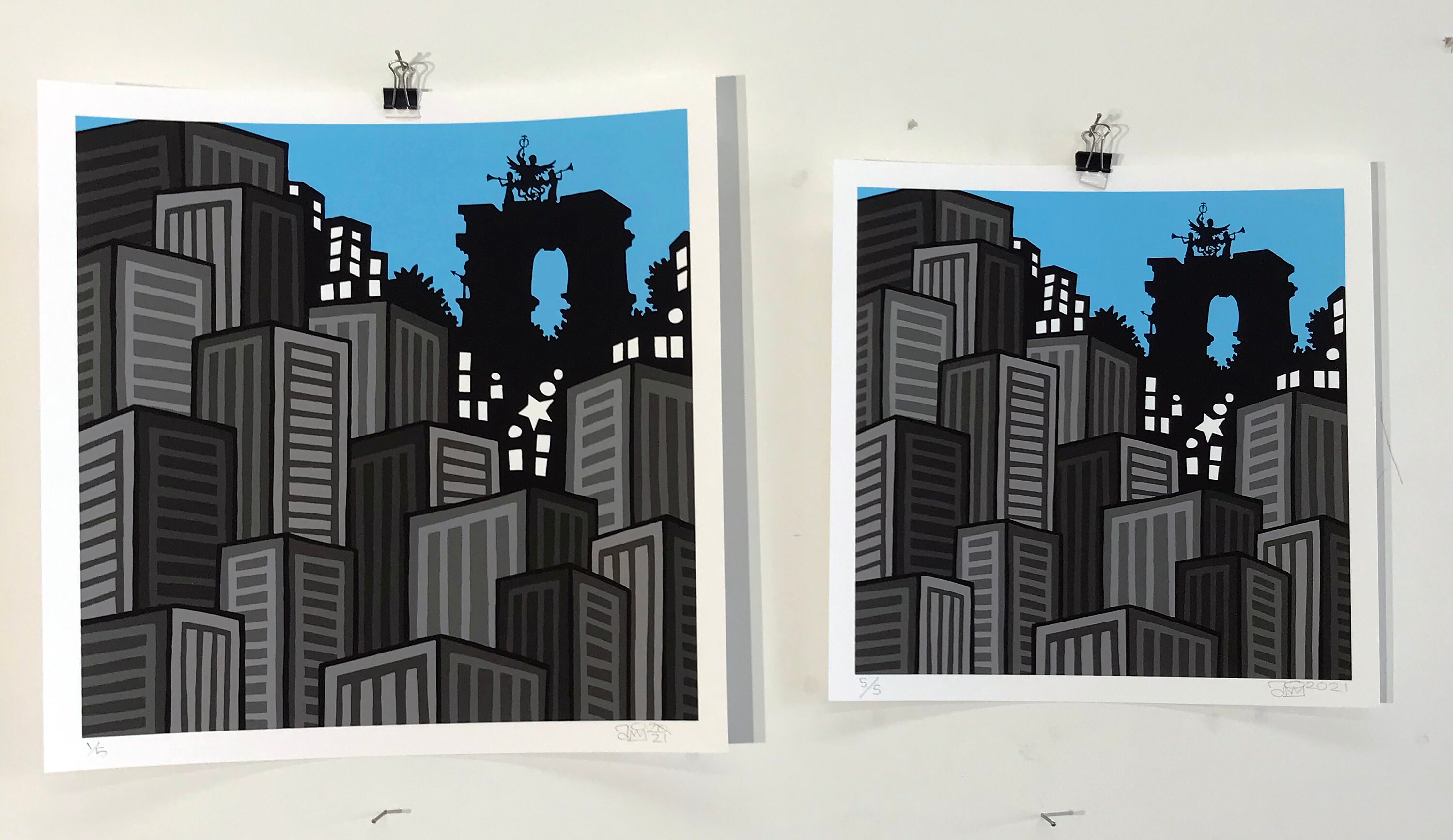 Sailors and Soldiers Arch Print