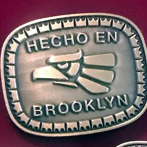 Hecho en Brooklyn Pin