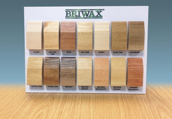 Briwax Colour Chart