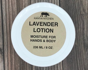 Lavender Lotion - Moisture for Hands and Body - Shea & Aloe