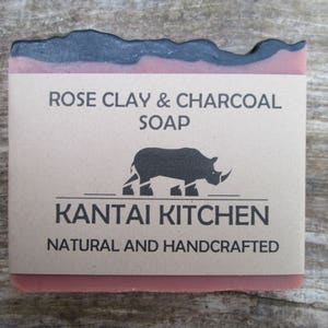 Rose Clay and Charcoal Soap SALE!