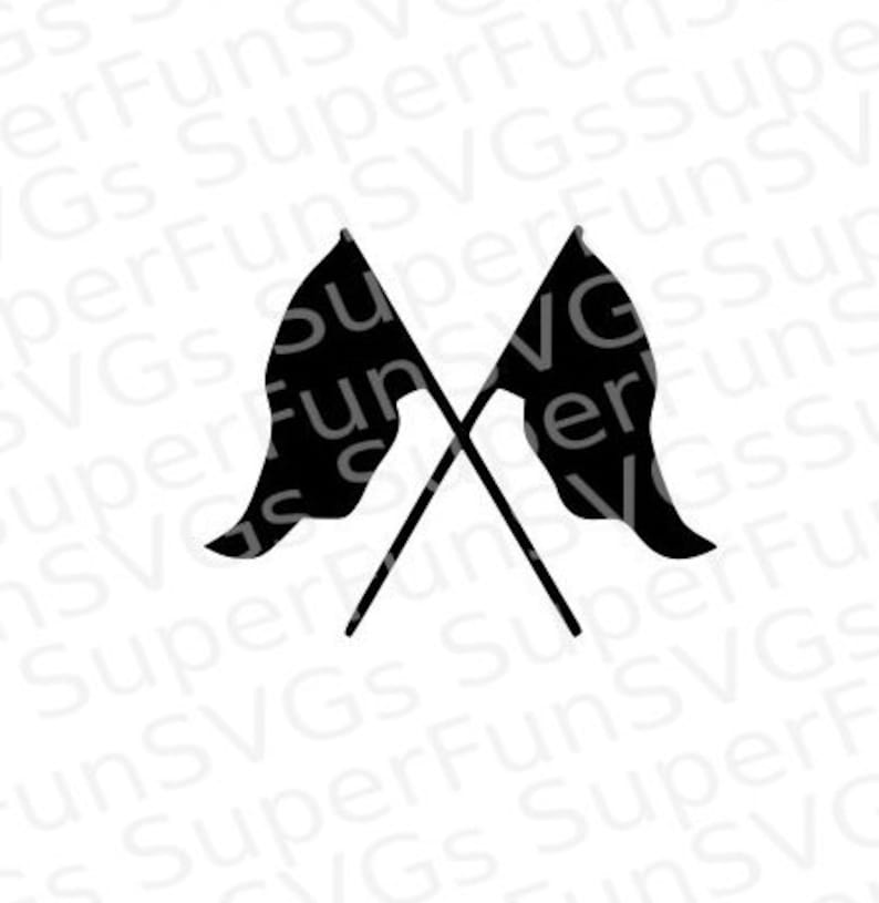 Color Guard Flags SVG Digital Cutting File, SVG, DXF, Png, Eps
