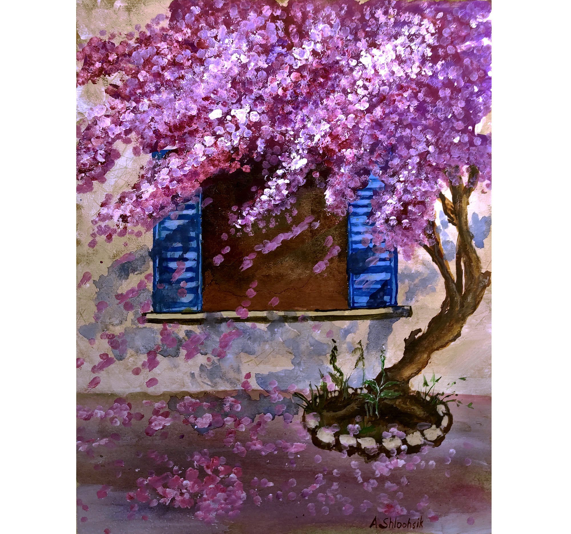 Arteza Acrylic Paint Markers Review - Sakura Cherry Blossoms 