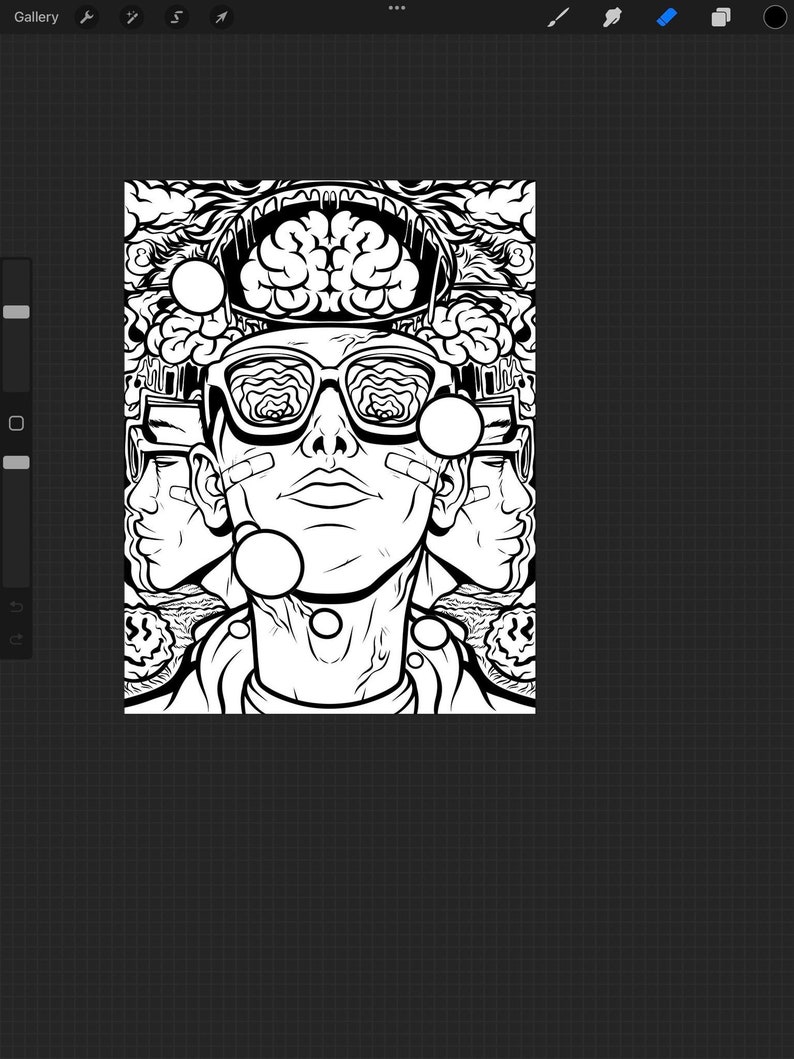 Procreate Color Page - apri la tua mente immagine 1