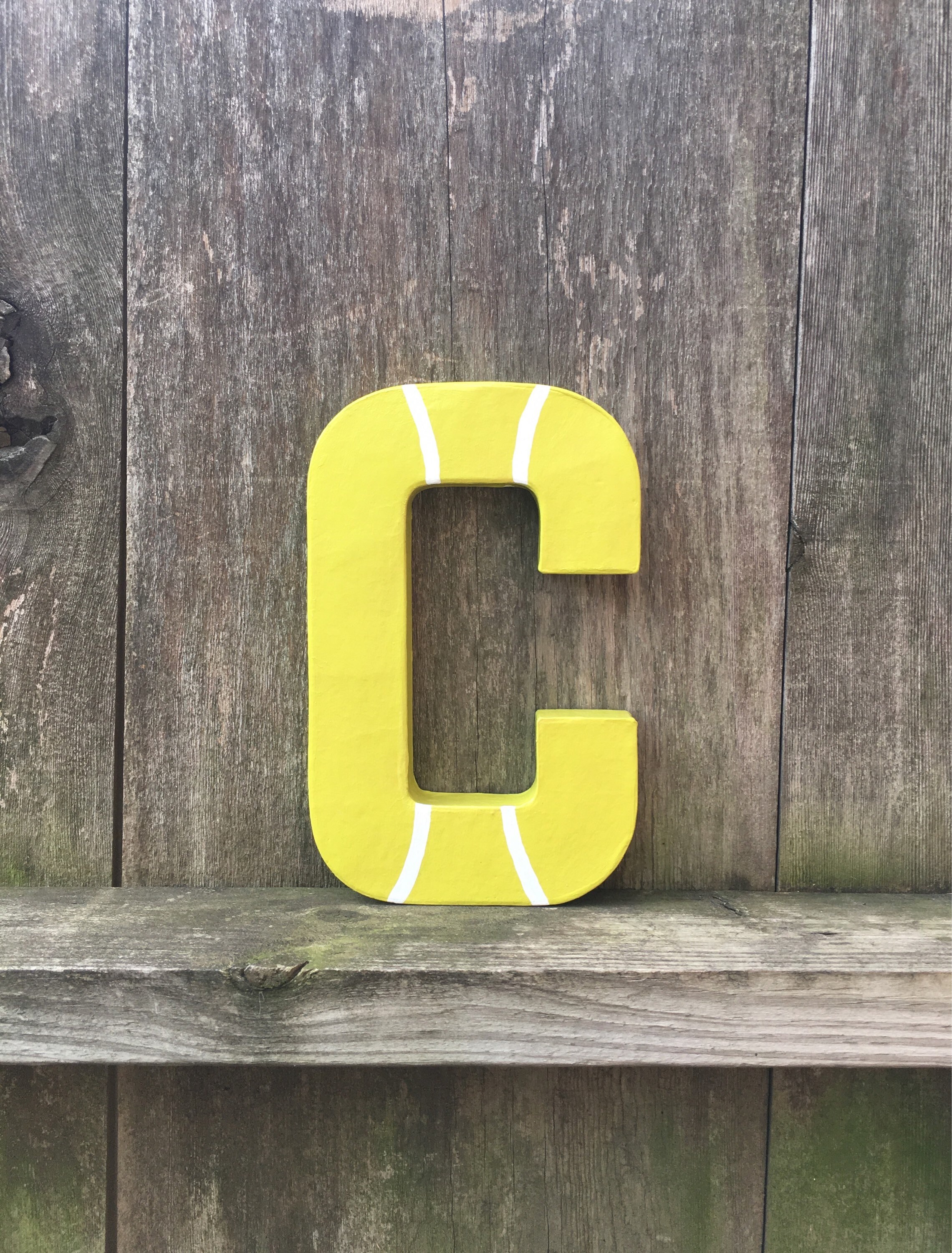 Tennis Letters Tennis Monogram Tennis Decor Tennis Wall Etsy