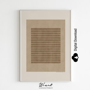 Japandi Printable Art, Wabi Sabi Downloadable Art Prints, Minimal Art Print Digital Download, Scandinavian Minimal Art Print, Neutral Art