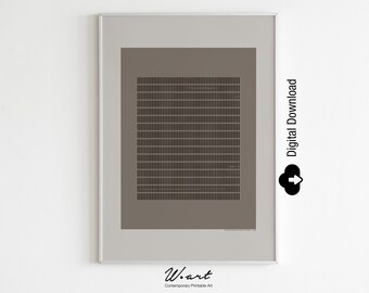 Japandi Art Print, Wabi Sabi Minimalist Decor (Digital Download)