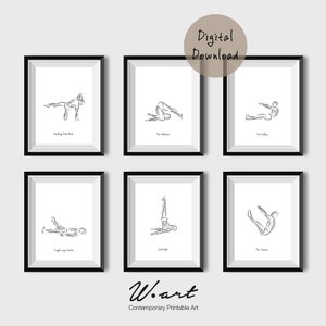 Pilates Poster, Pilates Geschenke, Pilates Prints, Joseph Pilates Poster, Pilates Studio, Pilates Wandkunst, Fitness Poster, Pilates Printable