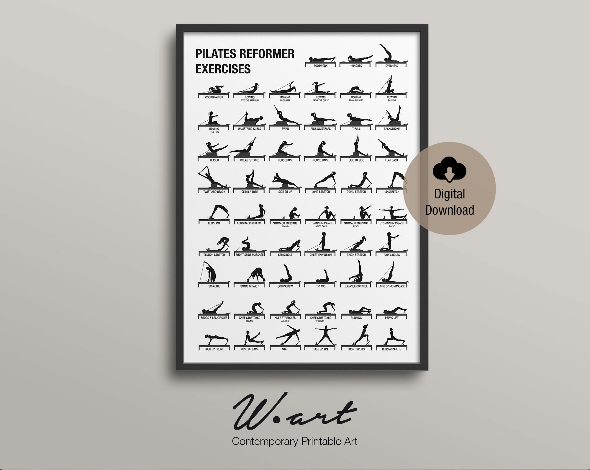 Pilates Poster 