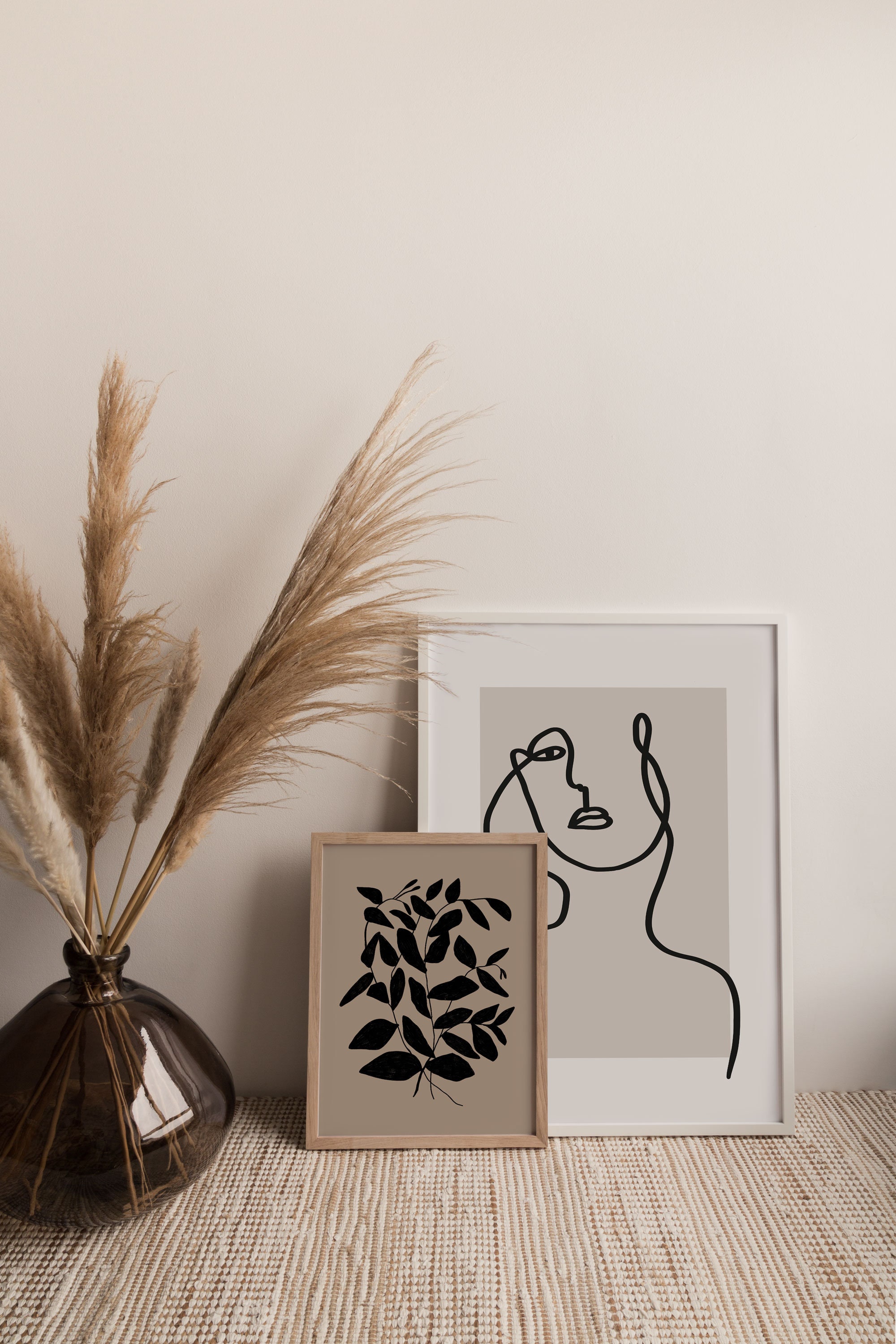 Abstract Female Line Art Print, Minimalist Wall Decor (digital Download ...