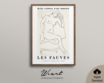 LES FAUVES Downloadable Art Print | Matisse Inspired | High-Quality Home Decor